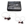 Δαχτυλίδια BMW X5 E53 (1999-2007) led angel eyes - με επικάλυψη ματ - Λευκό χρώμα