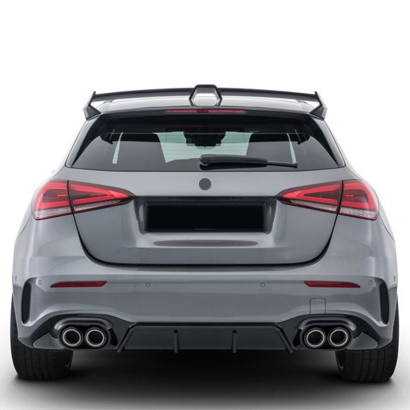Αεροτομή οροφής Mercedes W177 A-class (2019+) Brabus Style- μαύρη γυαλιστερή