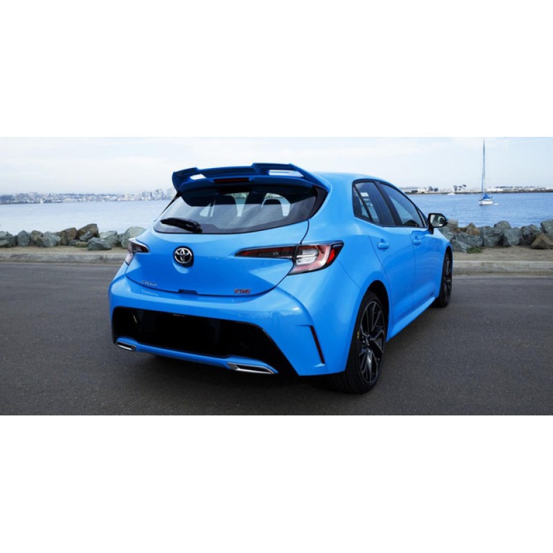 Αεροτομή οροφής Toyota Corolla hatchback (2018+)- μαύρη γυαλιστερή