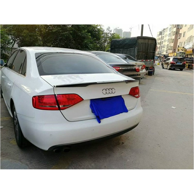 Αεροτομή πορτ-μπαγκάζ Audi A4 B8 (2009-2012) M4 Style - μαύρη γυαλιστερή