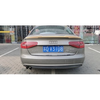 Αεροτομή πορτ-μπαγκάζ Audi A4 B8 (2013-2016) M4 Style - μαύρη γυαλιστερή