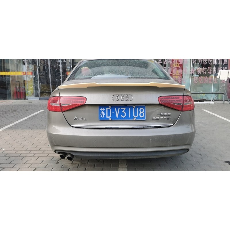 Αεροτομή πορτ-μπαγκάζ Audi A4 B8 (2013-2016) M4 Style - μαύρη γυαλιστερή