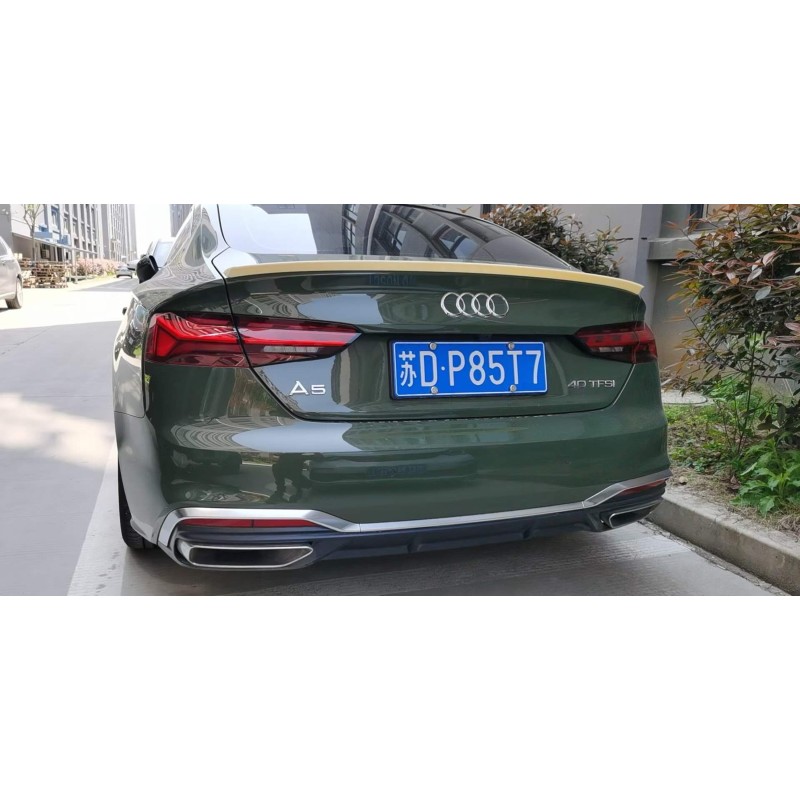 Αεροτομή πορτ-μπαγκάζ Audi A5 coupe (2016+) - μαύρη γυαλιστερή