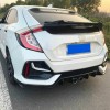 Αεροτομή πορτ-μπαγκάζ Honda Civic Hatchback (2016-2020) M4 Style - μαύρη γυαλιστερή