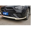Spoiler προφυλακτήρα Mercedes W213 E-class (2020+) Brabus Style- μαύρο γυαλιστερό