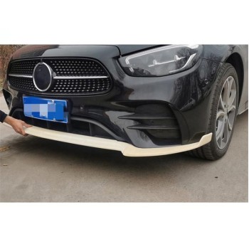 Spoiler προφυλακτήρα Mercedes W213 E-class (2020+) Brabus Style- μαύρο γυαλιστερό