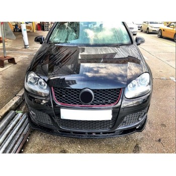 Spoiler προφυλακτήρα Vw Golf 5 (2004-2009) GTI- μαύρο γυαλιστερό Spoiler προφυλακτήρα Vw Golf 5 (2004-2009) GTI- μαύρο γυαλιστερό