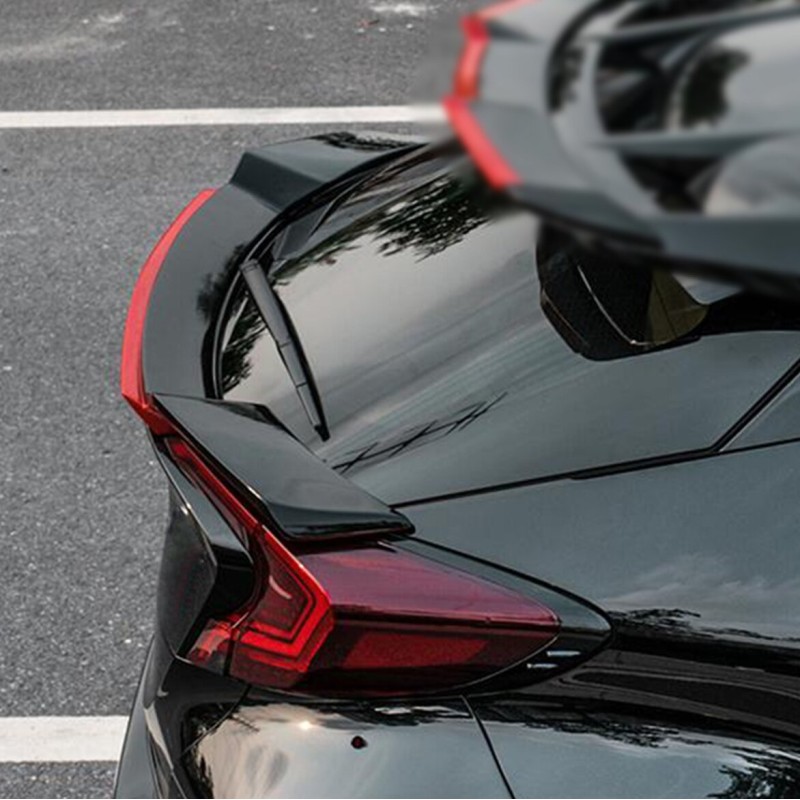 Αεροτομή πορτ-μπαγκάζ Toyota C-HR (2016+) - μαύρη γυαλιστερή