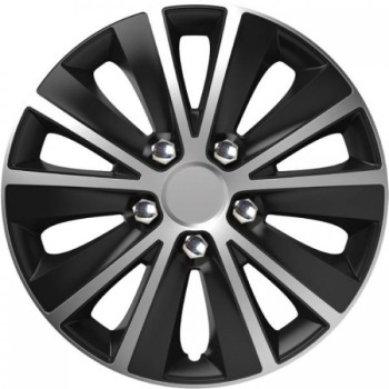 Τάσια Versaco Rapide NC Ασημί / Μαύρο - 15" σετ - 4τμχ. Τάσια Versaco Rapide NC Ασημί / Μαύρο - 15" σετ - 4τμχ.