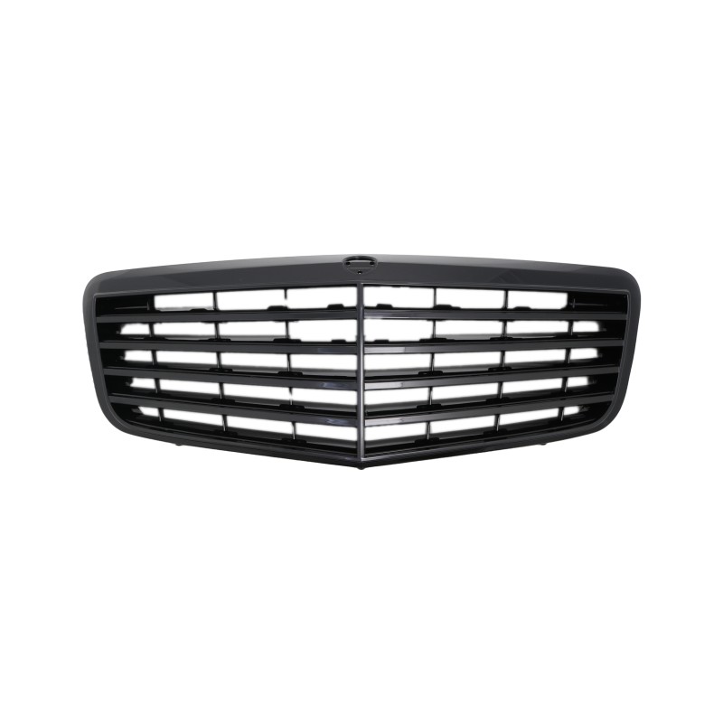 Μάσκα Mercedes W211 E-Class (2006-2009) - AMG μαύρη