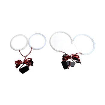 Δαχτυλίδια BMW X3 E83 (2004-2007) led angel eyes - με 140 led Δαχτυλίδια BMW X3 E83 (2004-2007) led angel eyes - με 140 led