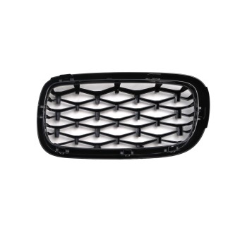 Μάσκα BMW X5 F15 / X6 F16 (2013+) - γυαλιστερή - Diamond design χρωμίου/μαύρη - 2 τμχ. Μάσκα BMW X5 F15 / X6 F16 (2013+) - γυαλιστερή - Diamond design χρωμίου/μαύρη - 2 τμχ.
