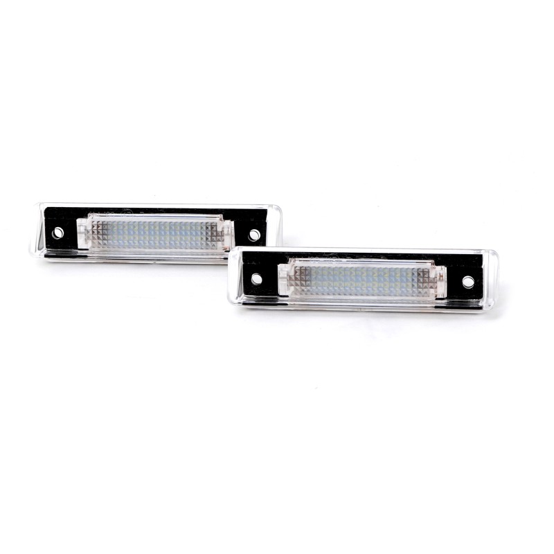 Πλαφονιέρα πίσω πινακίδας Mercedes W124 Combi / R129 SL (1989-2001), 97x23 mm - 2 τμχ.