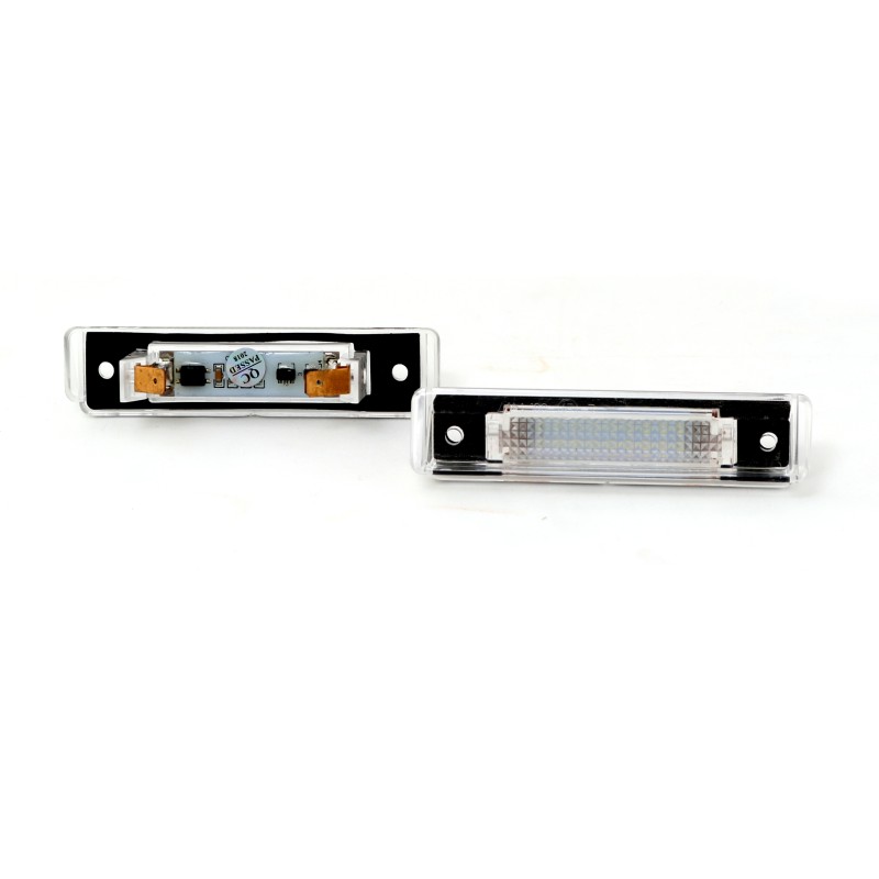 Πλαφονιέρα πίσω πινακίδας Mercedes W124 Combi / R129 SL (1989-2001), 97x23 mm - 2 τμχ.