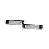 Πλαφονιέρα πίσω πινακίδας Mercedes W124 Combi / R129 SL (1989-2001), 97x23 mm - 2 τμχ.