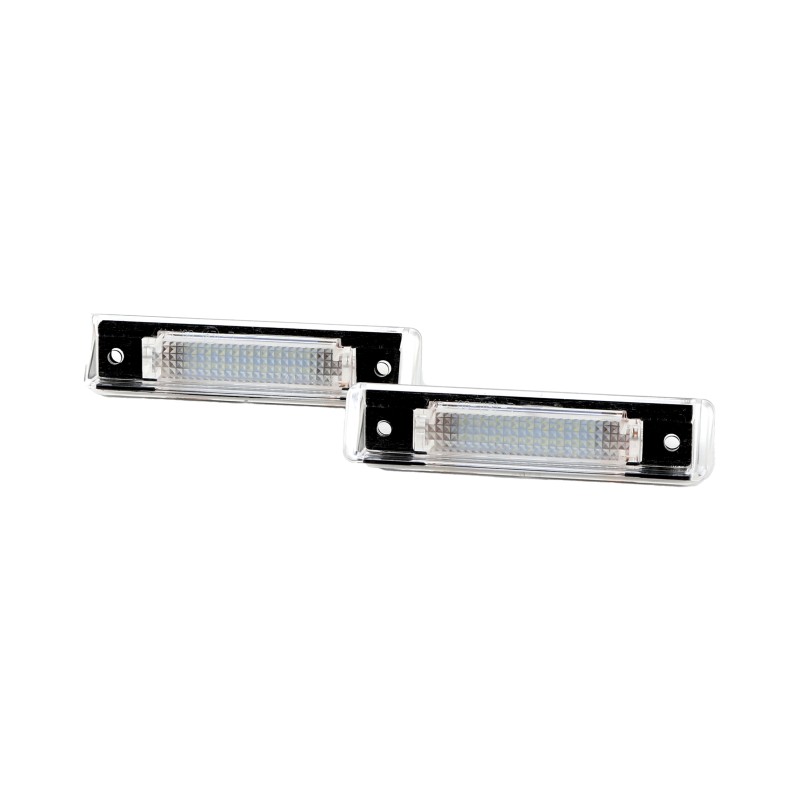 Πλαφονιέρα πίσω πινακίδας Mercedes W124 Combi / R129 SL (1989-2001), 97x23 mm - 2 τμχ.