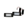 Πλαφονιέρα πίσω πινακίδας Opel Astra J combi Estate / Vectra C Estate / Insignia combi, 88x36 mm - 2 τμχ.