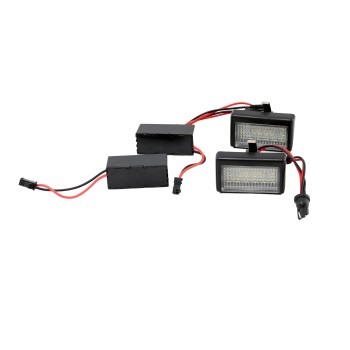Πλαφονιέρα πίσω πινακίδας Mercedes W164 ML (2009+) / X164 GL - με T10 λάμπες, 50x29 mm - 2 τμχ.