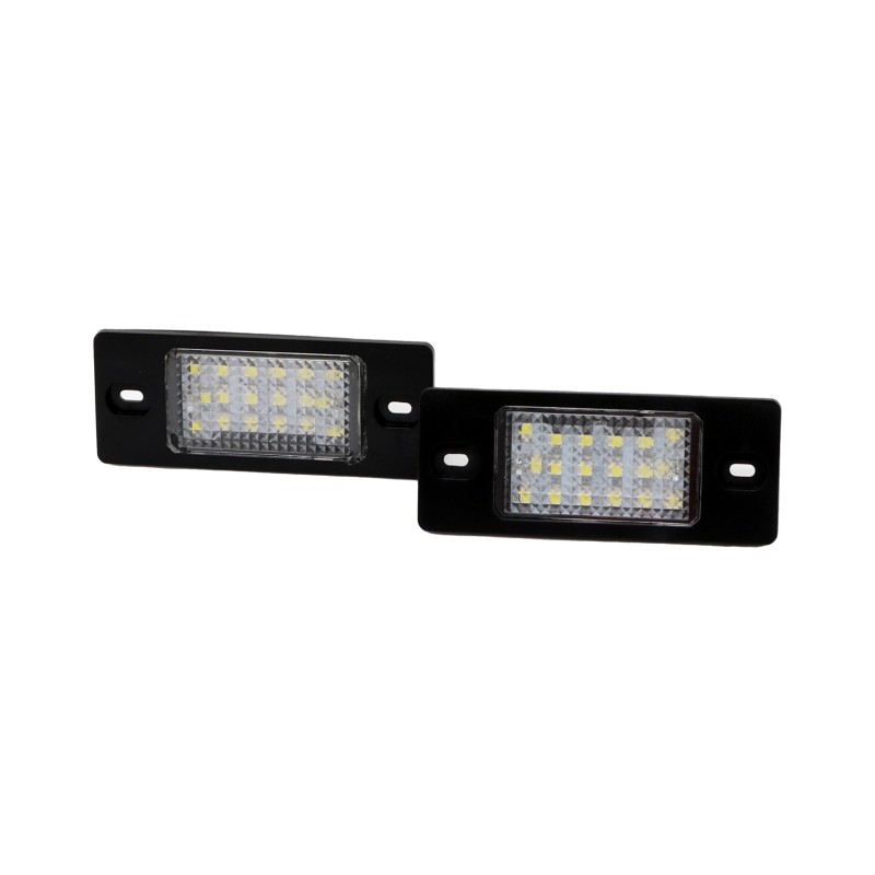 Πλαφονιέρα πίσω πινακίδας Porsche Cayenne / Vw Touareg 2002-2010 / Vw passat / Vw Golf - 2 τμχ.