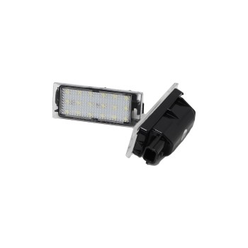 Πλαφονιέρα πίσω πινακίδας Renalut Megane / Clio / Laguna / Twingo, 76x33 mm - 2 τμχ.