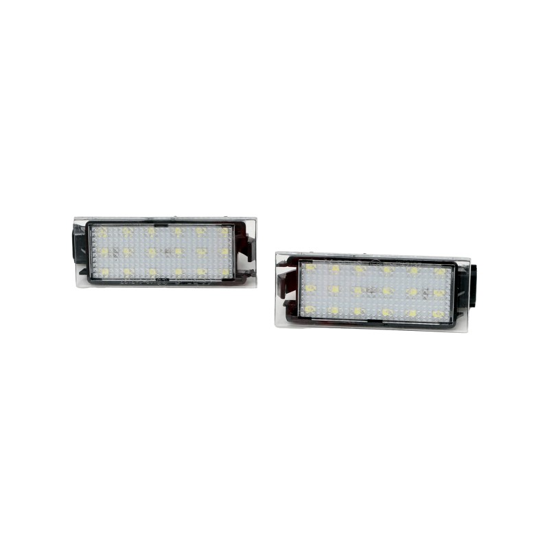 Πλαφονιέρα πίσω πινακίδας Renalut Megane / Clio / Laguna / Twingo, 76x33 mm - 2 τμχ.