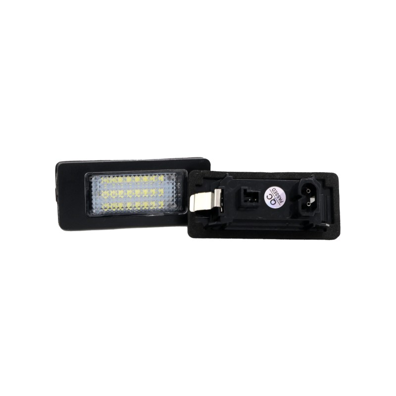 Πλαφονιέρα πίσω πινακίδας Audi A1, A4 B8, A6,A7, Q5 / Skoda Fabia / Superb / Yeti / VW Passat 2008+ - 2 τμχ.