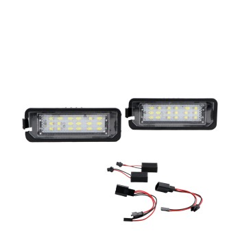 Πλαφονιέρα πίσω πινακίδας Vw Golf 4,5,6,7 / Polo 6R / Passat 3C CC / - 2 τμχ. Πλαφονιέρα πίσω πινακίδας Vw Golf 4,5,6,7 / Polo 6R / Passat 3C CC / - 2 τμχ.