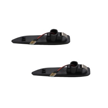 Led φλας φτερού BMW E65, E66, σειρά 7 (2002-2008) - φιμέ με τρεχούμενο φλας - σετ 2τμχ.