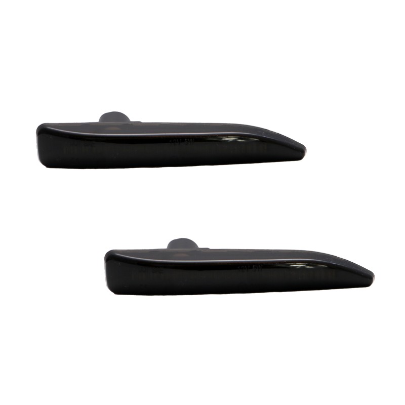 Led φλας φτερού BMW E65, E66, σειρά 7 (2002-2008) - φιμέ με τρεχούμενο φλας - σετ 2τμχ.