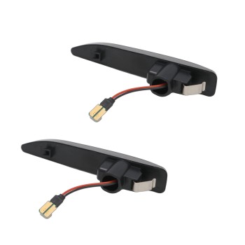 Led φλας φτερού BMW E65, E66, σειρά 7 (2002-2008) - φιμέ με τρεχούμενο φλας - σετ 2τμχ.