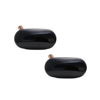 Led φλας φτερού Honda Civic (1991-1996), Del Sol (92-97), CR-V (96-01) - φιμέ με τρεχούμενο φλας - σετ 2τμχ.