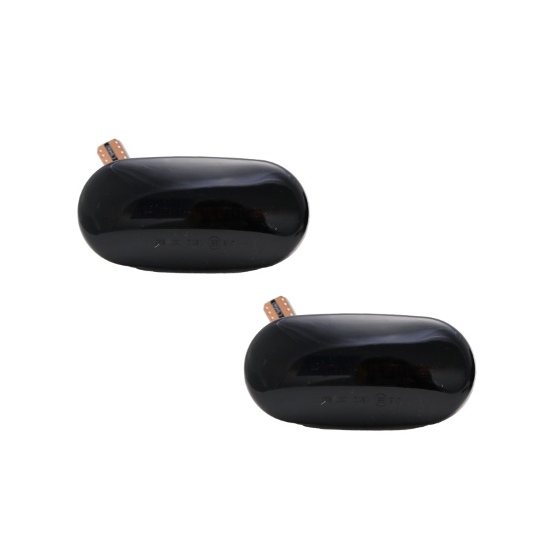 Led φλας φτερού Honda Civic (1991-1996), Del Sol (92-97), CR-V (96-01) - φιμέ με τρεχούμενο φλας - σετ 2τμχ.