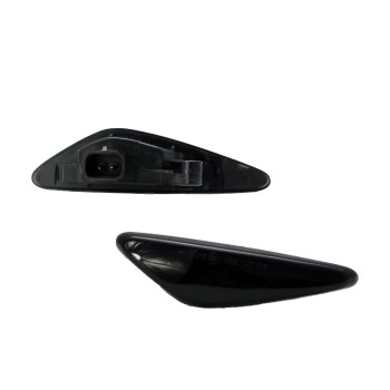 Led φλας φτερού Mazda 2, 3, 5 (2003-2010), MPV (2003-2006) - φιμέ με τρεχούμενο φλας - σετ 2τμχ.