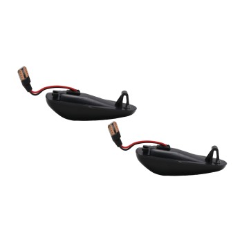 Led φλας φτερού Mercedes W140,W202,W208,W210,Vito,Sprinter (1995-2002) - φιμέ με τρεχούμενο φλας - σετ 2τμχ.
