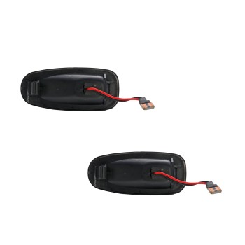 Led φλας φτερού Mercedes W140,W202,W208,W210,Vito,Sprinter (1995-2002) - φιμέ με τρεχούμενο φλας - σετ 2τμχ.