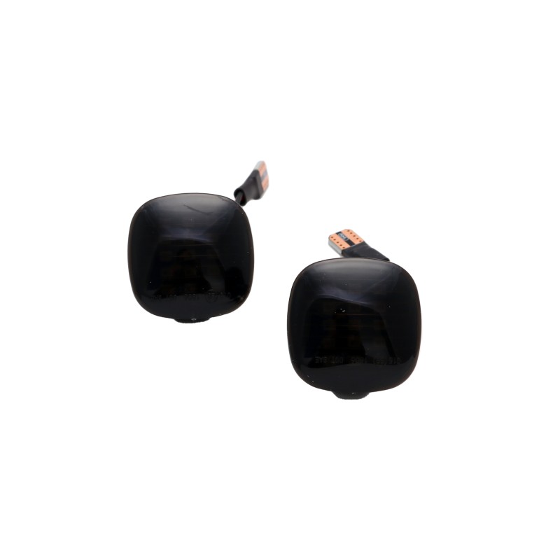 Led φλας φτερού Audi A3 8L (1996-2001), A4 B5 (1995-2000) / Skoda Fabia 1 - φιμέ με τρεχούμενο φλας - σετ 2τμχ.