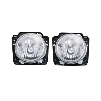 Φανάρια εμπρός Vw Golf 2 chrome - σετ 2τμχ.