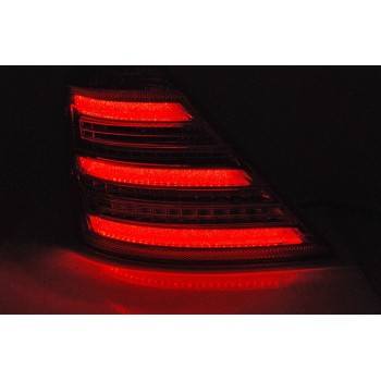 Πίσω φανάρια led Mercedes W221 S-class (2005-2011) - facelift design με τρεχούμενο φλας - σετ 2τμχ.