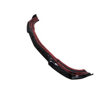 Spoiler προφυλακτήρα Mercedes W204 C-class (2007-2013)- μαύρο γυαλιστερό