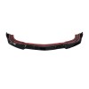 Spoiler προφυλακτήρα Mercedes W204 C-class (2007-2013)- μαύρο γυαλιστερό