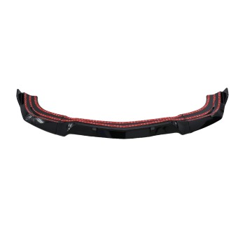 Spoiler προφυλακτήρα Mercedes W204 C-class (2007-2013)- μαύρο γυαλιστερό