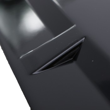 Spoiler προφυλακτήρα Mercedes W213 E-class (2020+) Brabus Style- μαύρο γυαλιστερό