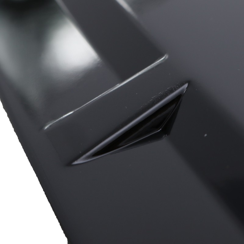 Spoiler προφυλακτήρα Mercedes W213 E-class (2020+) Brabus Style- μαύρο γυαλιστερό