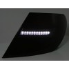 Πίσω φανάρια led Mercedes C-CLASS W204 (2007-2011) - μαύρα - σετ 2τμχ.