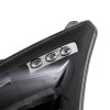 Φανάρια εμπρός Toyota Land Cruiser 120 (2003-2009) angel eyes - μαύρα , με λάμπες (Η7) - σετ 2τμχ.