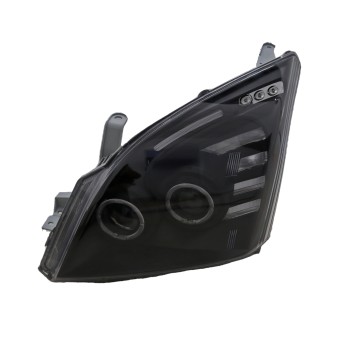 Φανάρια εμπρός Toyota Land Cruiser 120 (2003-2009) angel eyes - μαύρα , με λάμπες (Η7) - σετ 2τμχ. Φανάρια εμπρός Toyota Land Cruiser 120 (2003-2009) angel eyes - μαύρα , με λάμπες (Η7) - σετ 2τμχ.