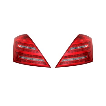 Πίσω φανάρια led Mercedes W221 S-class (2005-2011) - facelift design - σετ 2τμχ.