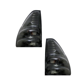 Πίσω φανάρια led Toyota Land Cruiser 120 (2003-2009) - φιμέ - σετ 2τμχ. Πίσω φανάρια led Toyota Land Cruiser 120 (2003-2009) - φιμέ - σετ 2τμχ.