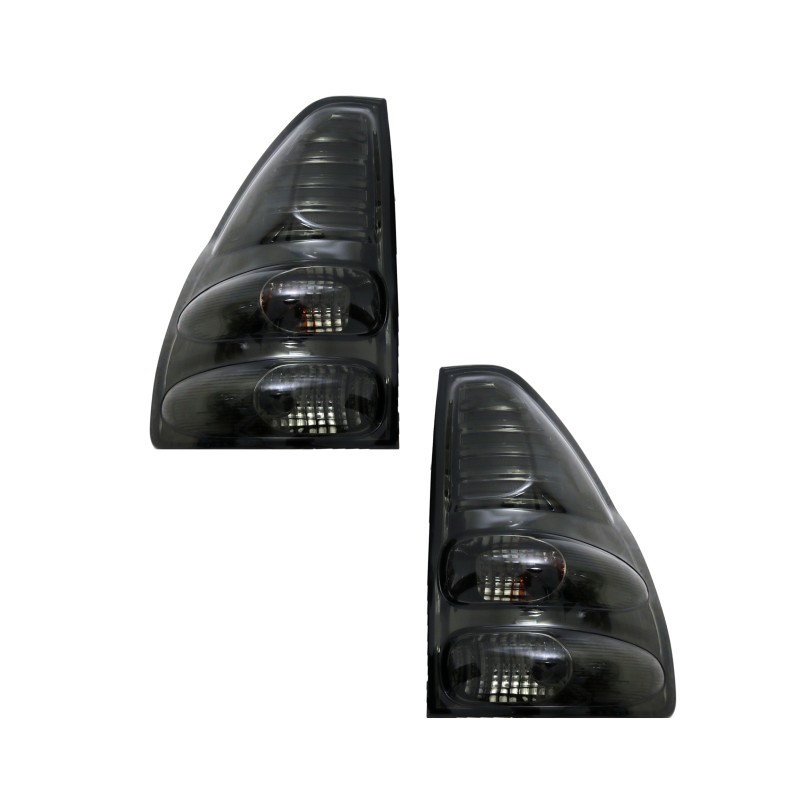 Πίσω φανάρια led Toyota Land Cruiser 120 (2003-2009) - φιμέ - σετ 2τμχ.
