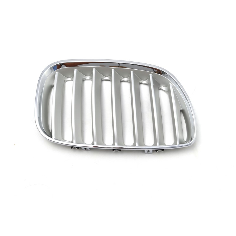 Μάσκα BMW X5 E53 (2004-2007) - ασημένια - 2τμχ.